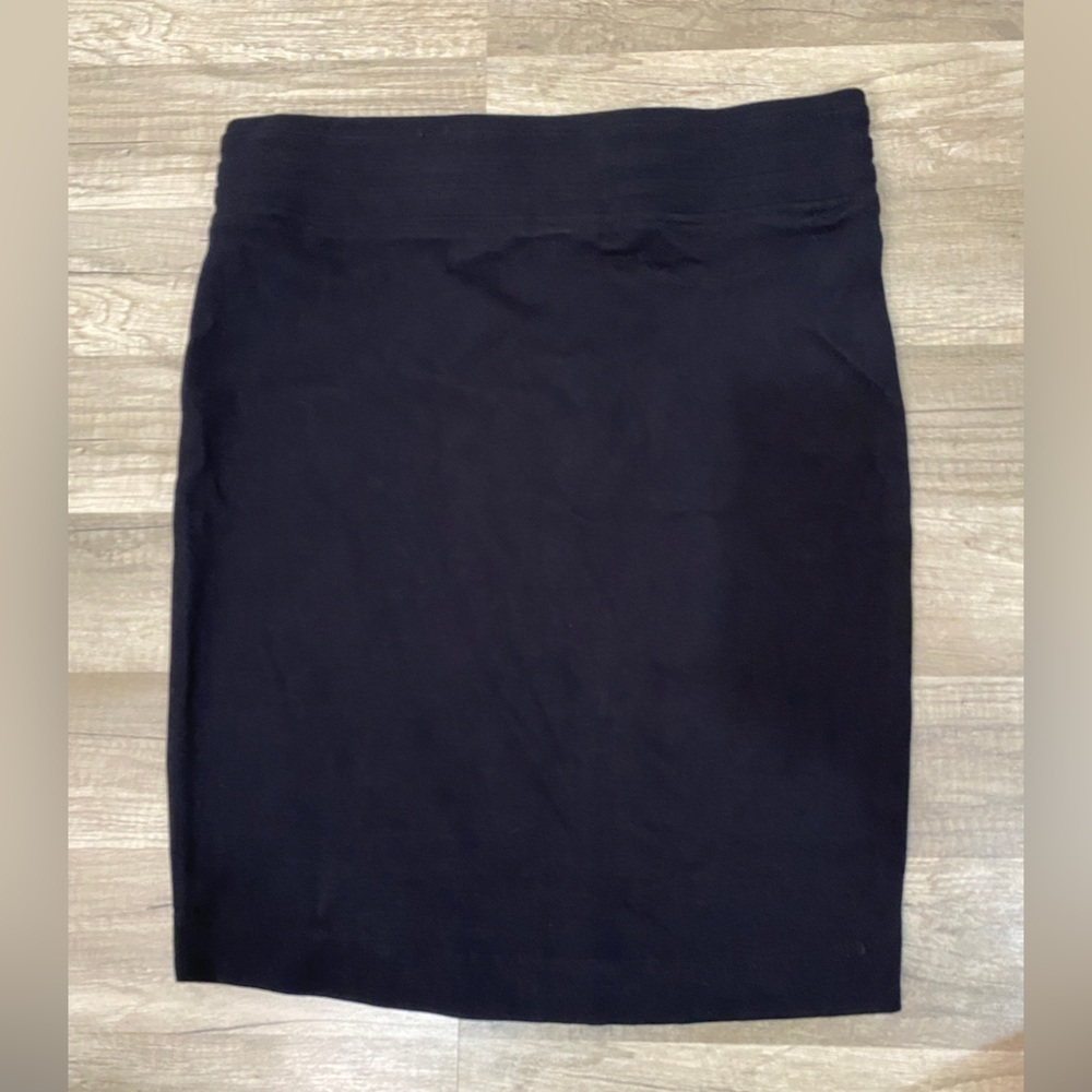 One 5 One Authentic Denim Black Pencil Skirt Size Medium
